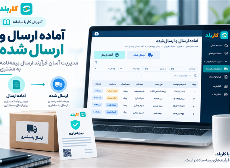 آماده ارسال، ارسال شده