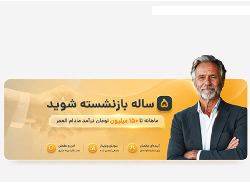 نمونه طراحی سایت بیمه  ( بی ریسک شو ) توسط کاربلد